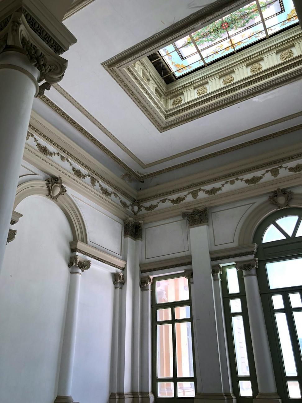 Interior before
